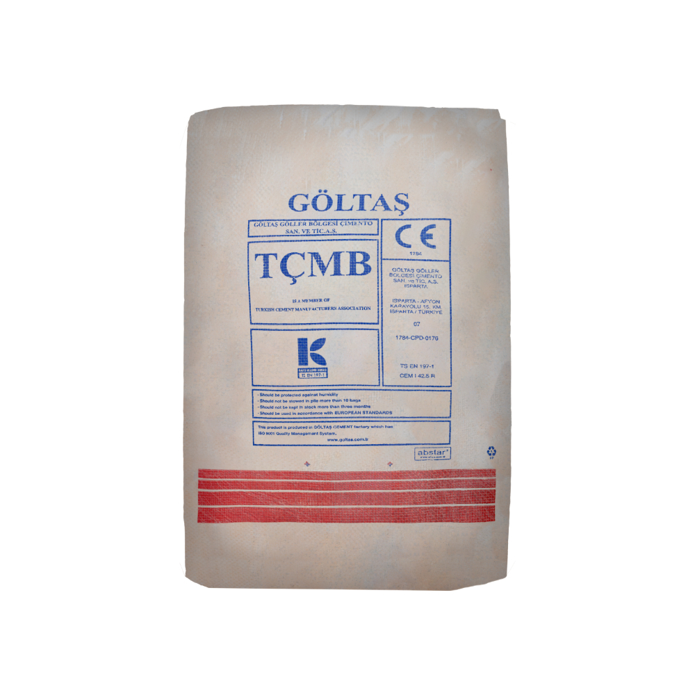 Cemento portland CEM I 42.5 R Göltas (50 kg / 110 lb) - Miniatura 4
