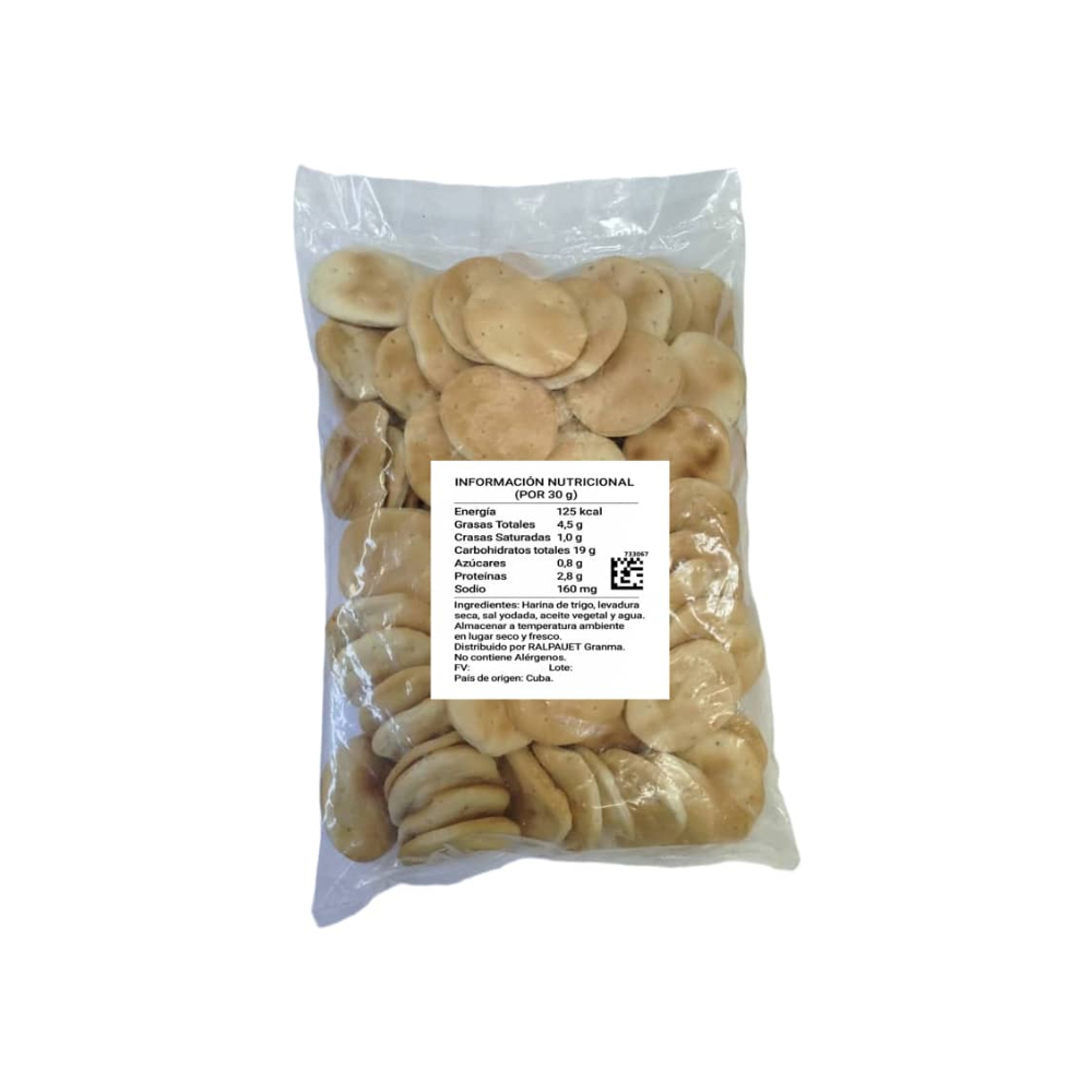 Galletas de sal artesanales Ralpaquet (600 g / 1.32 lb) - Miniatura 3