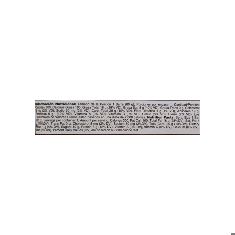 Combo de galleta cubierta sabor a chocolate con caramelo y maní (12 x 60 g) - Miniatura 4