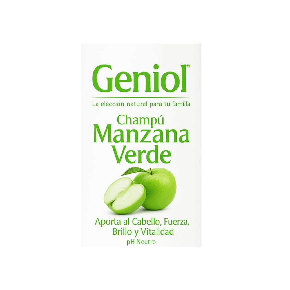 Champú manzana verde Geniol (750 ml) - Miniatura 2