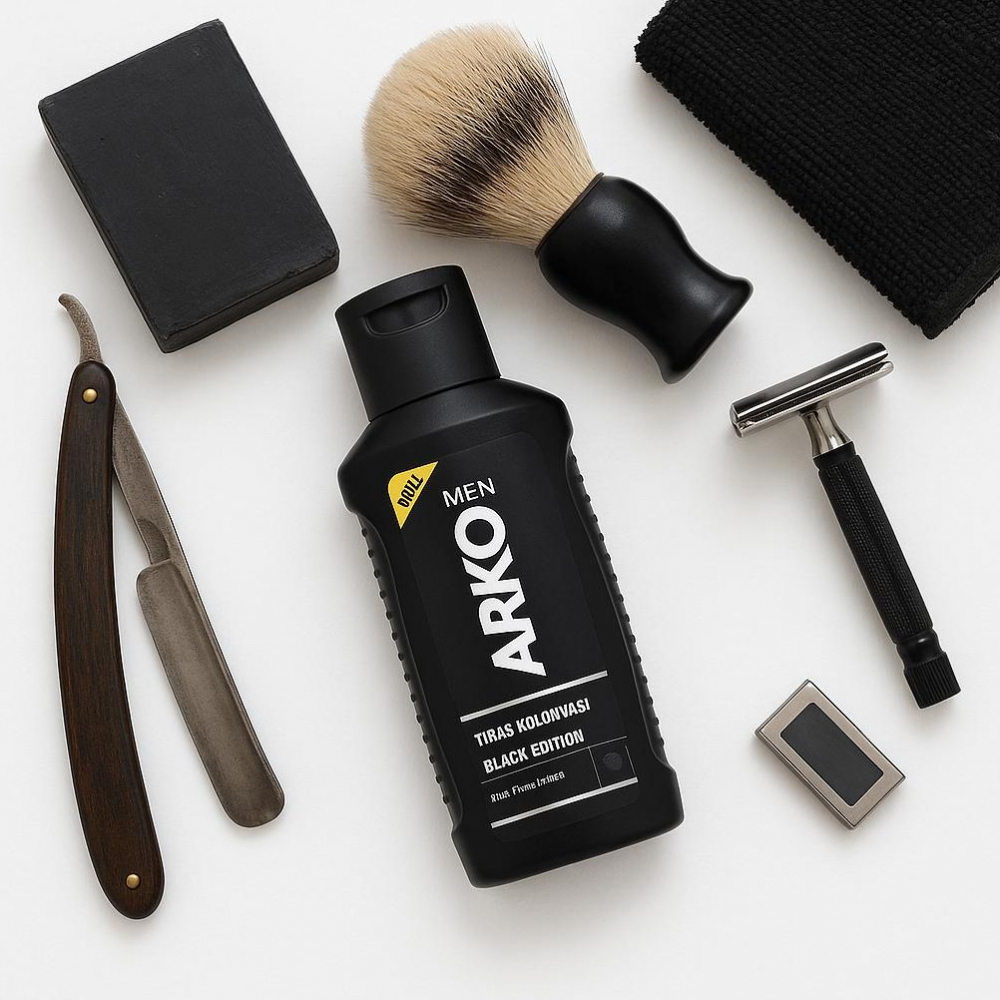 Colonia para después del afeitar Edición negra Arko (255 ml) - Miniatura 2