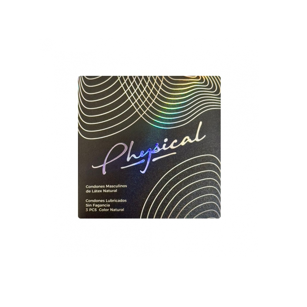 Condones lubricados de látex natural Physical (3 U) - Miniatura 2