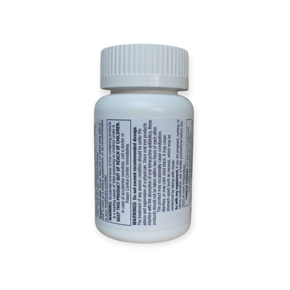 Sulfato ferroso de hierro Geri Care (100 tabletas) 325 mg - Miniatura 2