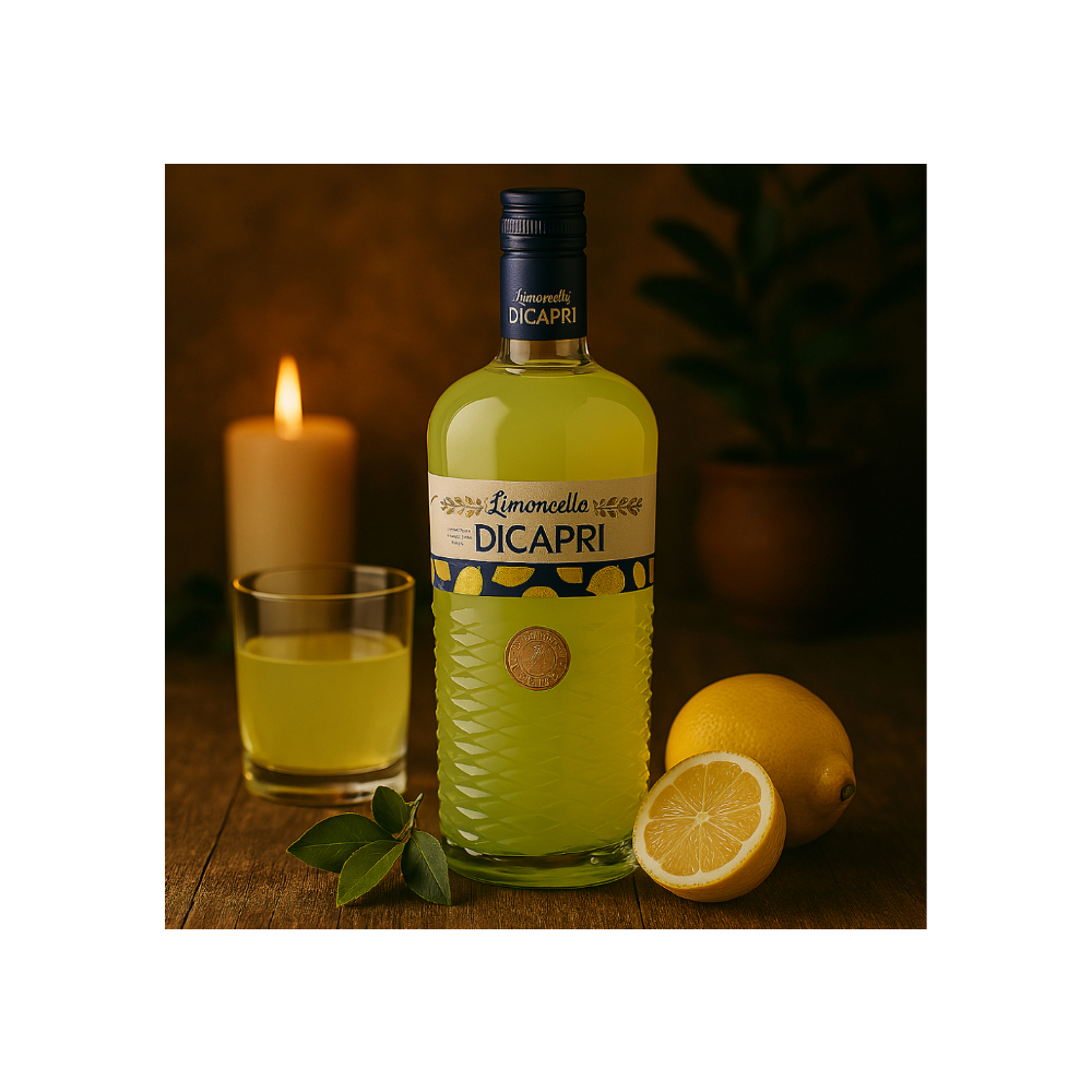 Licor de limón Sorrento Limoncello Di Capri (700 ml) - Miniatura 4