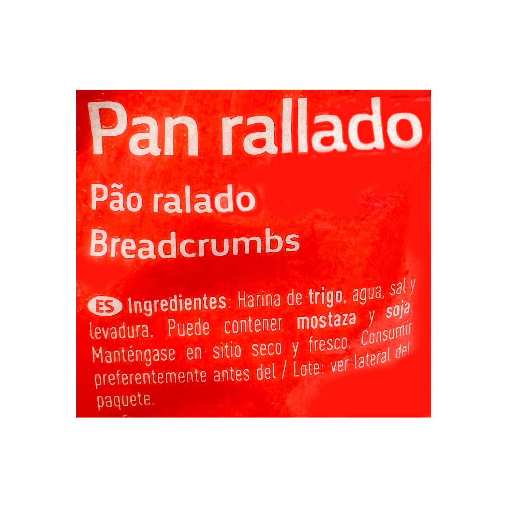 Pan rallado El Corte Inglés (750 g / 1.65 lb) - Miniatura 4