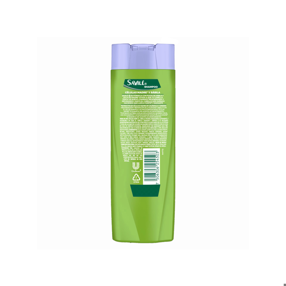 Champú reparación regeneradora Savilé (180 ml) - Miniatura 2
