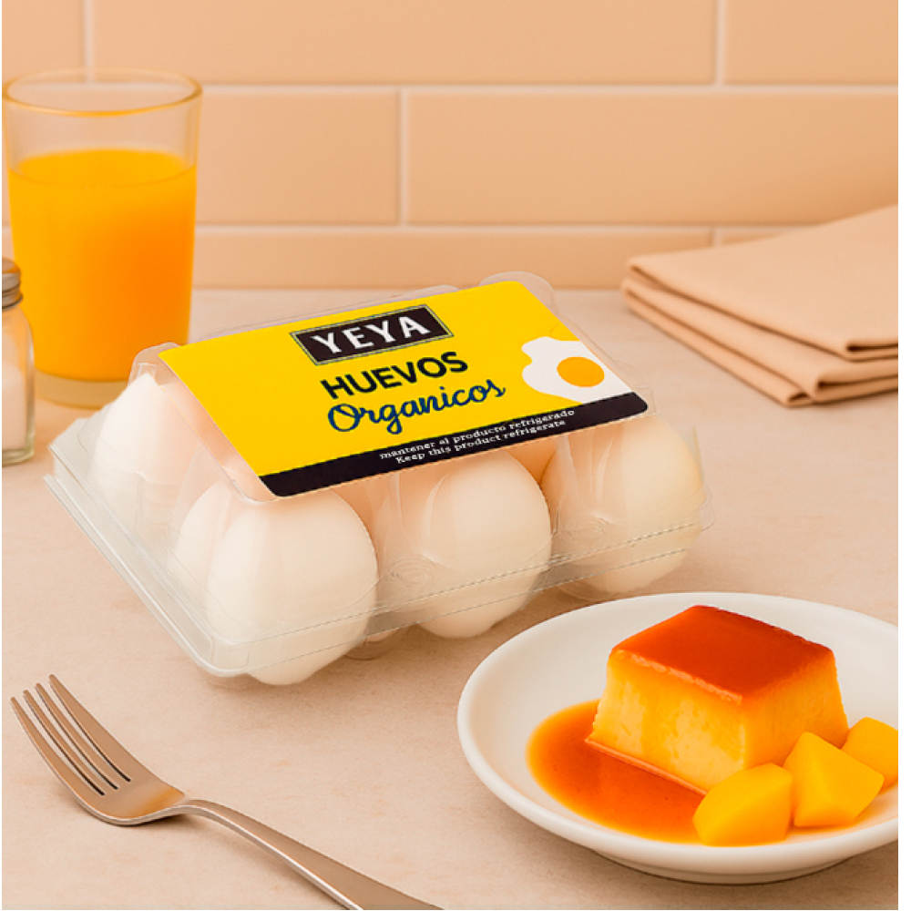 Huevo orgánico fresco YEYA (6 U) - Miniatura 4