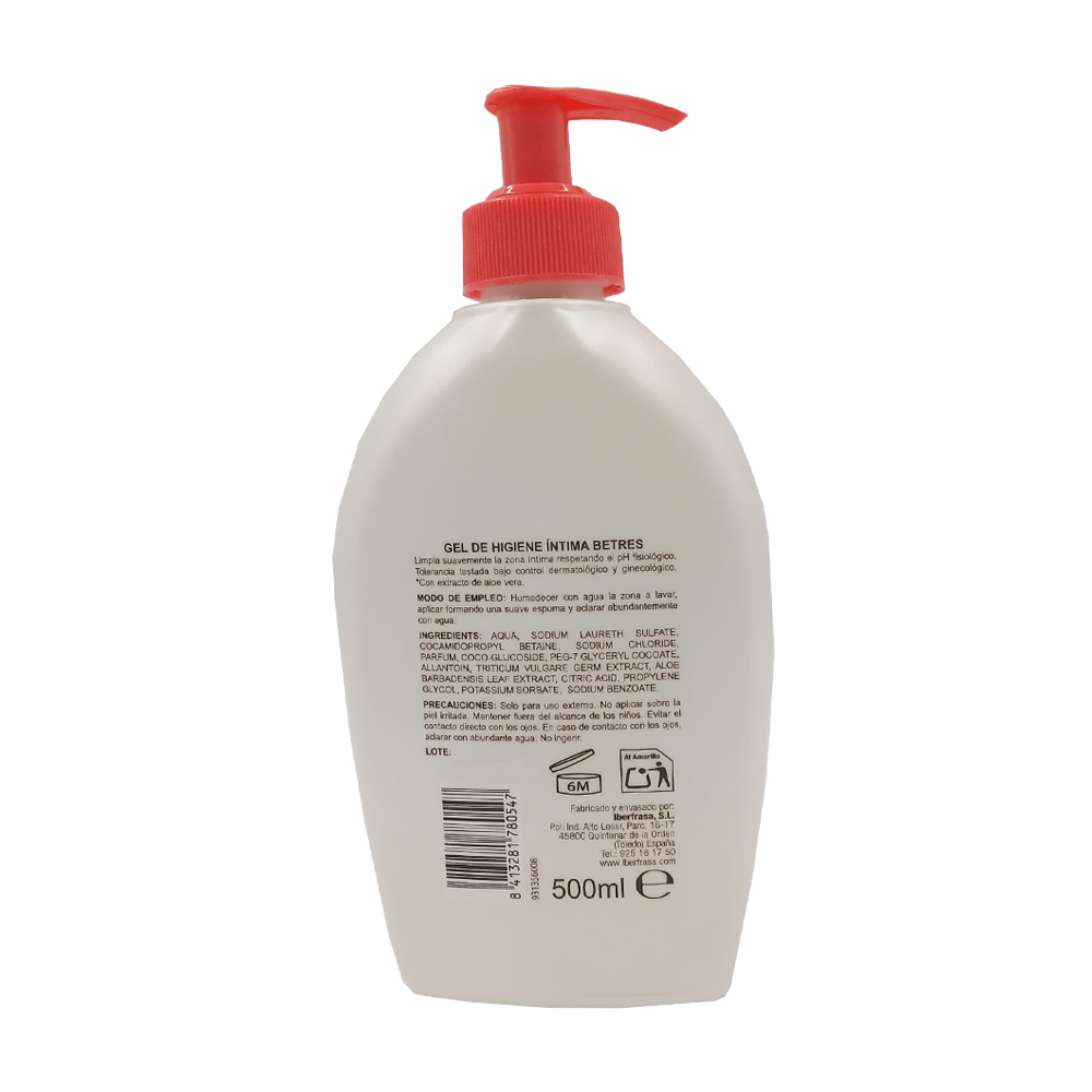 Gel de higiene íntima Betrés 500 ml - Miniatura 3
