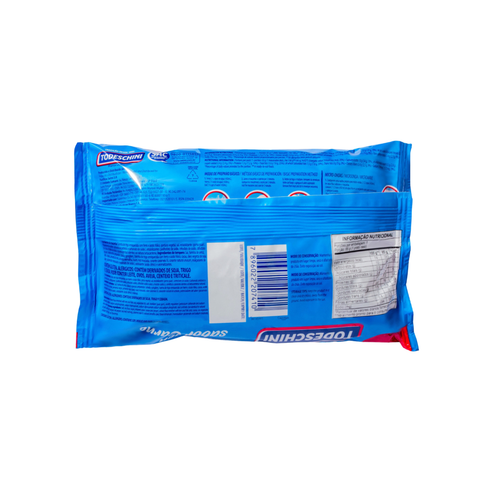 Fideos instantáneos sabor a carne Todeschini (4 x 85 g / 2.99 oz) - Miniatura 3