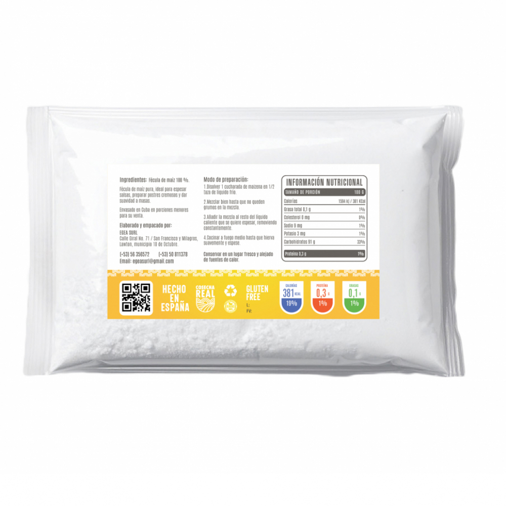 Maicena Cosecha Real (4 x 1 kg / 2.2 lb) - Miniatura 2