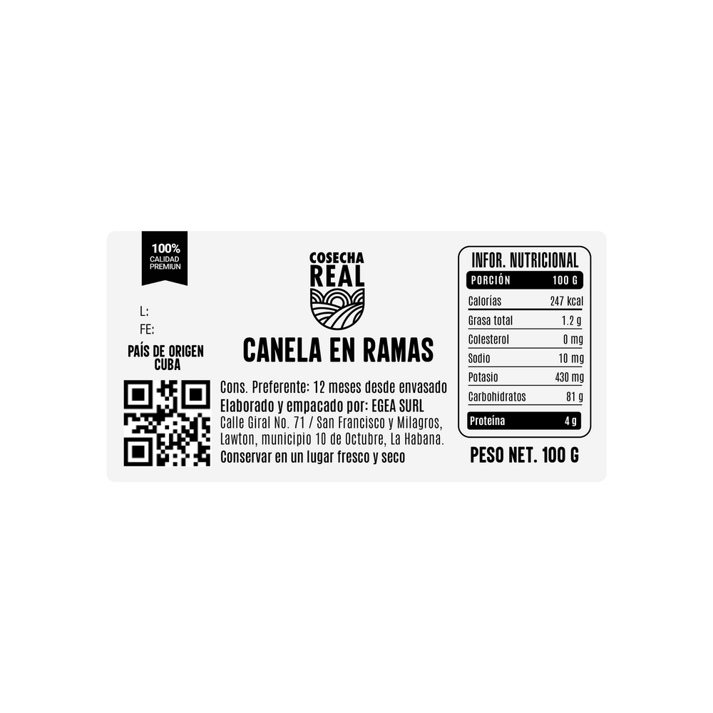 Canela en ramas Cosecha Real (100 g / 3.52 oz) - Miniatura 3
