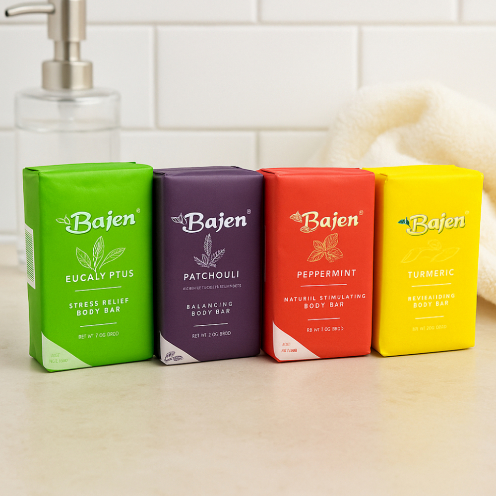 Jabón de tocador especial manteca de karité Bajen (10 x 200 g / 7.05 oz) - Miniatura 3