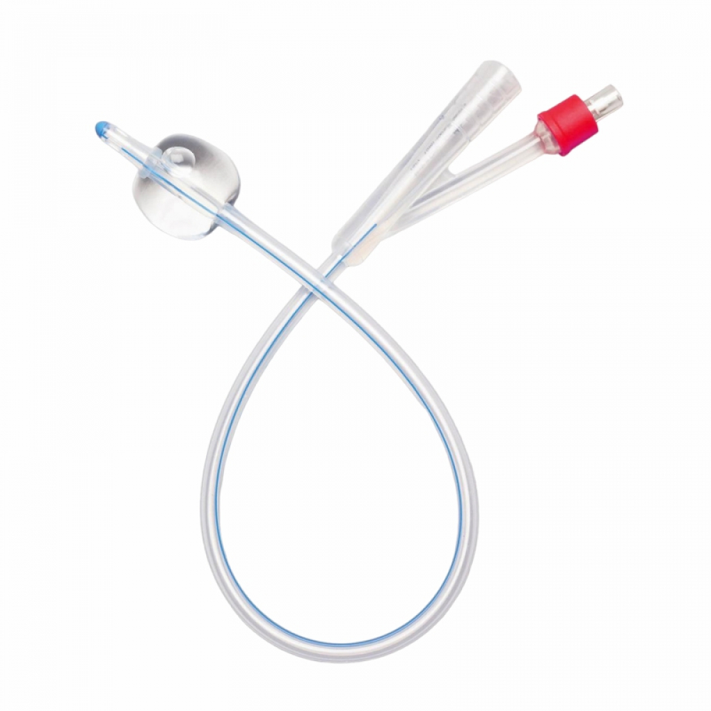 Catéter Foley 2 vías de silicona 18 fr 10 ml - Miniatura 2