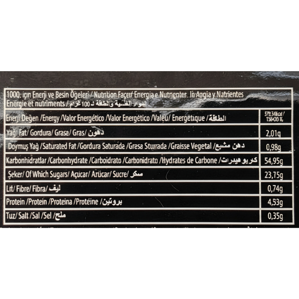 Torta rellena de crema con sabor a chocolate Flowcake (50 g / 1.76 oz) - Miniatura 3