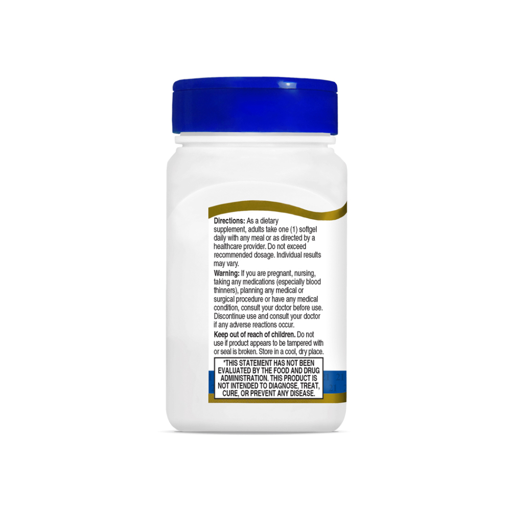 Aceite de hígado de bacalao 400 mg 21st Century (110 cápsulas) - Miniatura 2