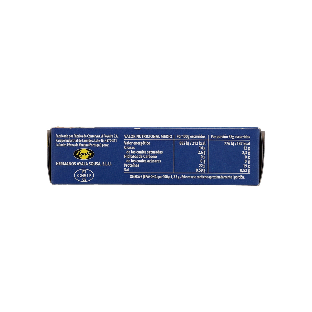 Sardinas en aceite de girasol Ayala (120 g / 4.23 oz) - Miniatura 4