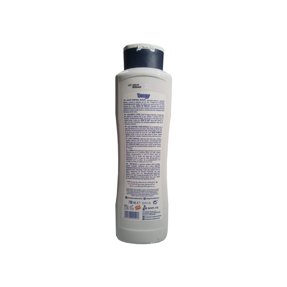 Leche corporal infantil Trompy (750 ml) - Miniatura 2