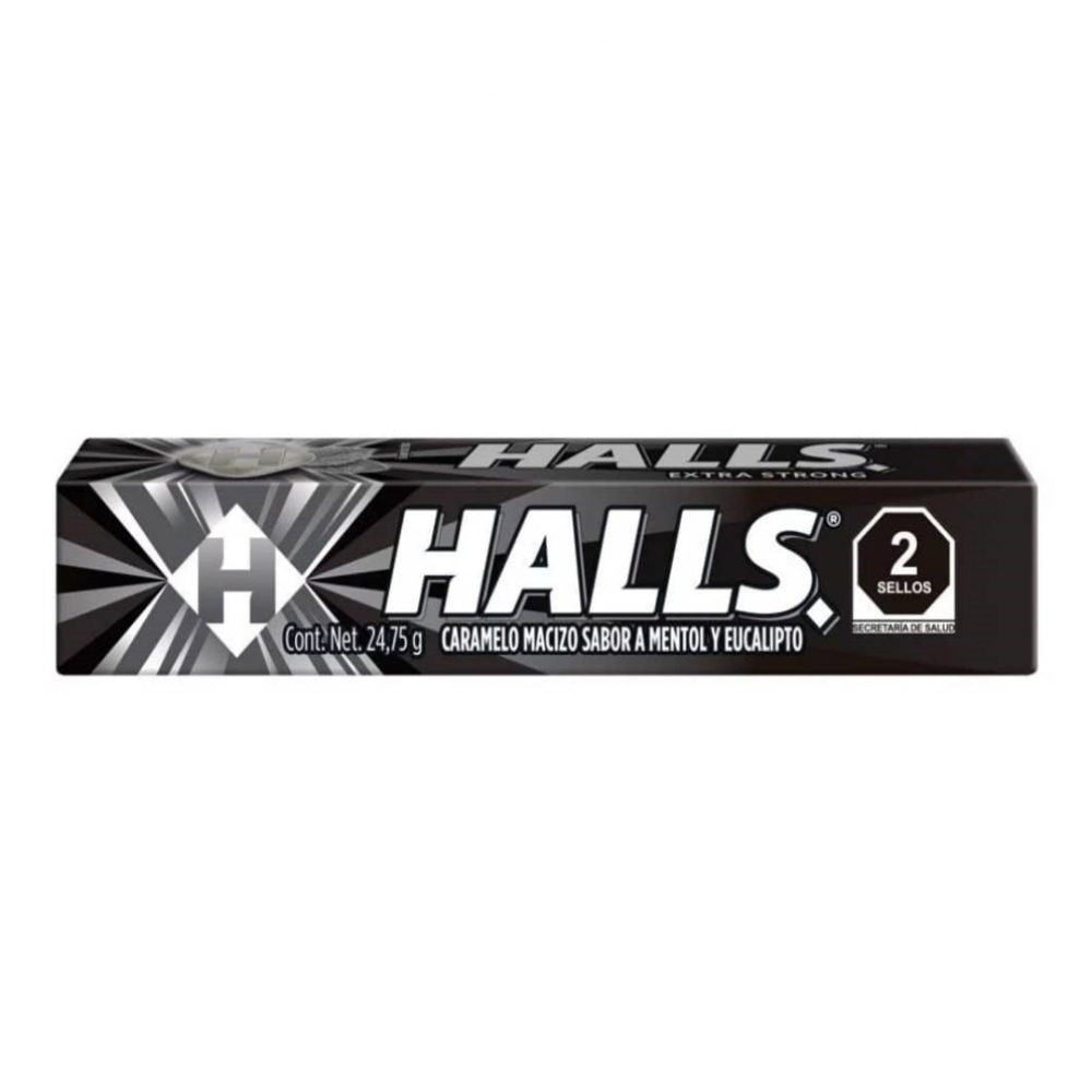 Caramelo macizo sabor a mentol y eucalipto Halls (24.75 g) - Miniatura 2
