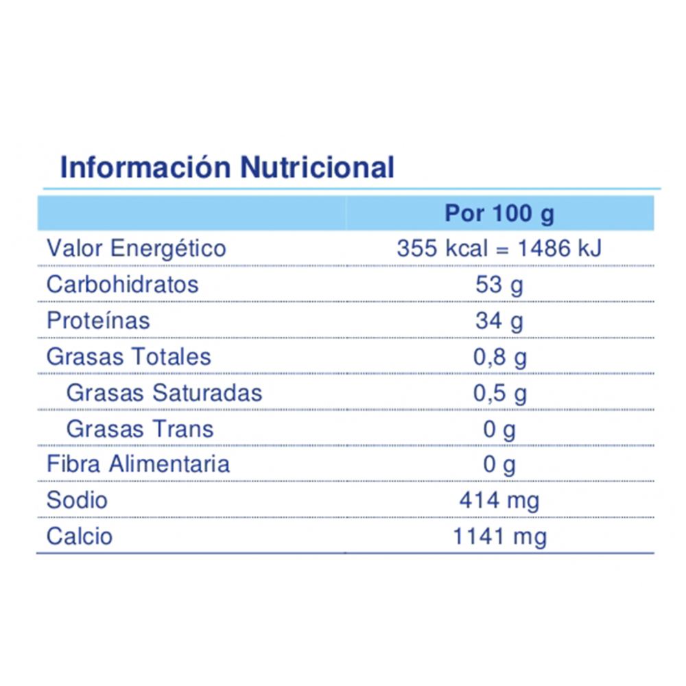Leche en polvo descremada Conaprole (25 kg / 55.10 lb) - Miniatura 4