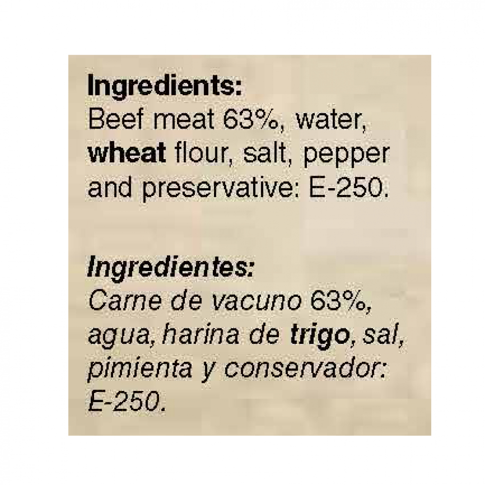 Estofado de vacuno YEYA (415 g / 14.6 oz) - Miniatura 4