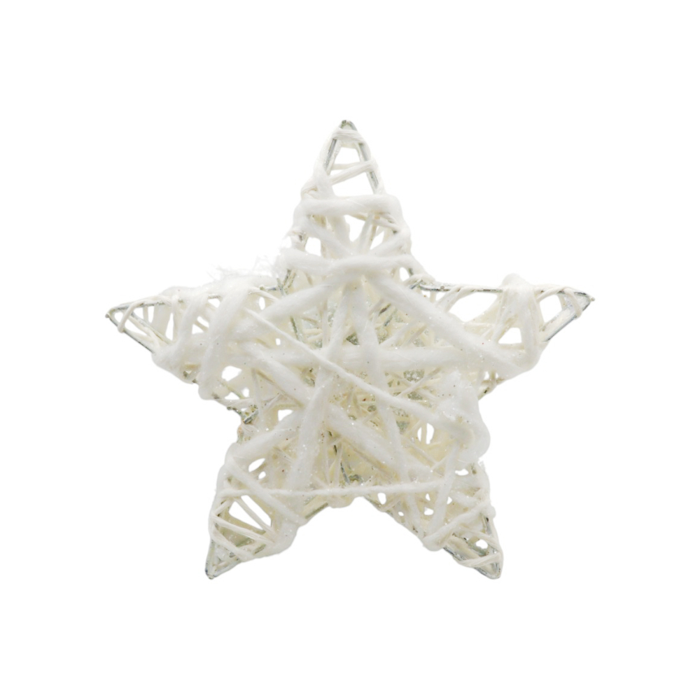 Portavela brillante estrella con vela Casa y Menaje - Miniatura 3