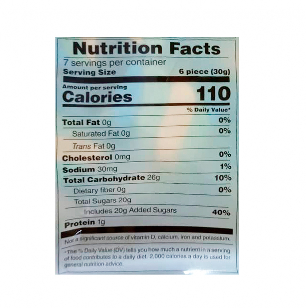 Malvavisco Fofs Dinos sabor vainilla Florestal (220 g / 7.76 oz) - Miniatura 4