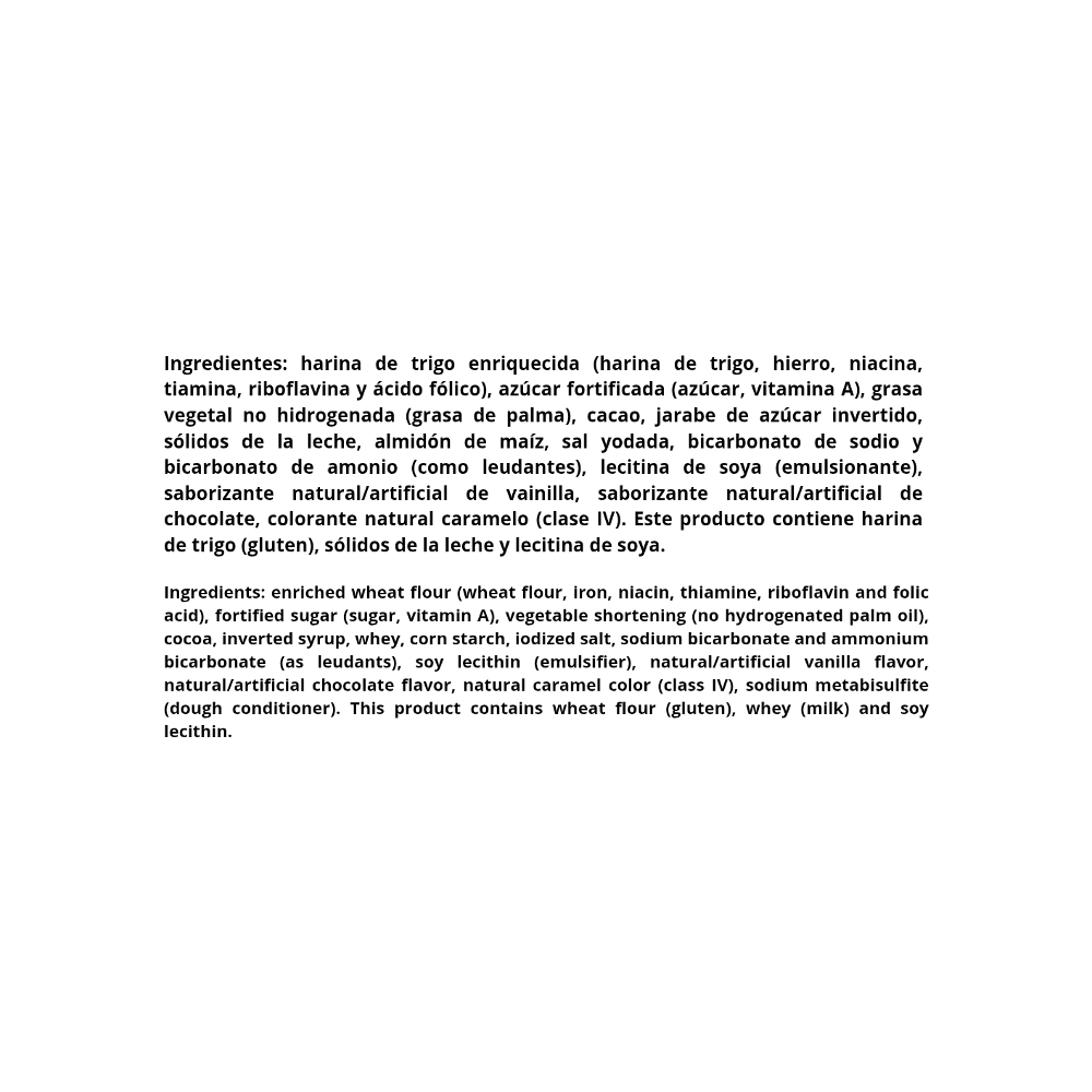 Galletas sabor chocolate con relleno sabor chocolate Chocorisas Molsa (300 g / 10.58 oz) - Miniatura 4