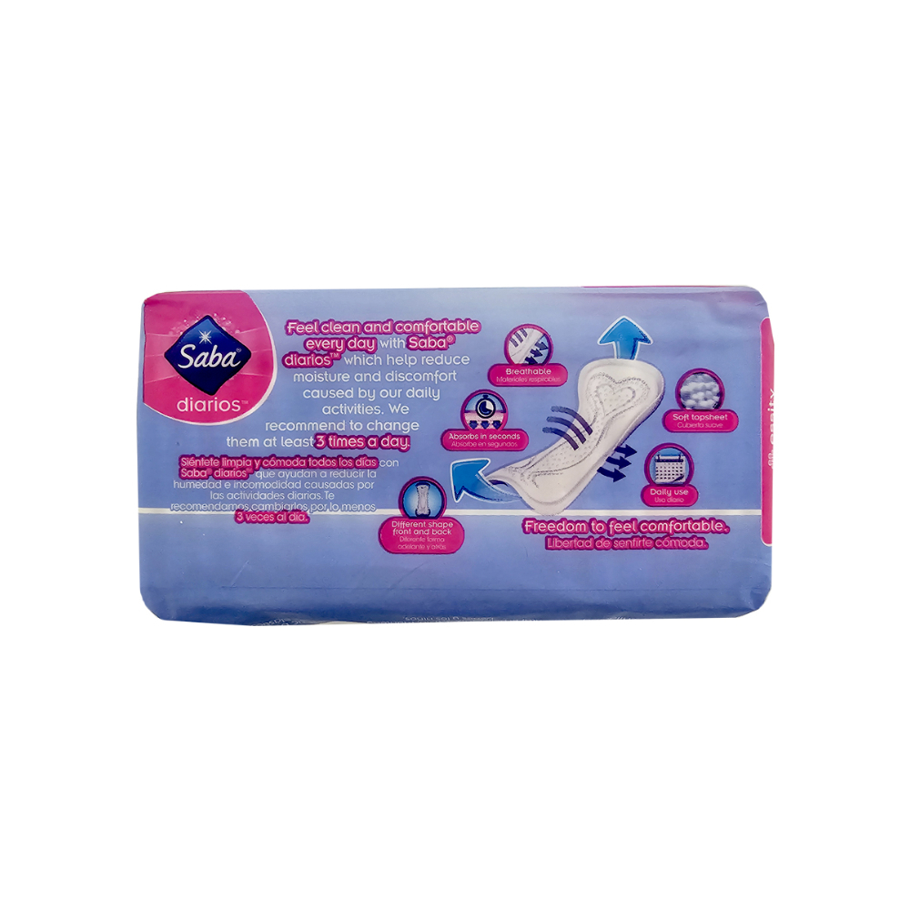 Protectores diarios Saba (20 U) - Miniatura 3