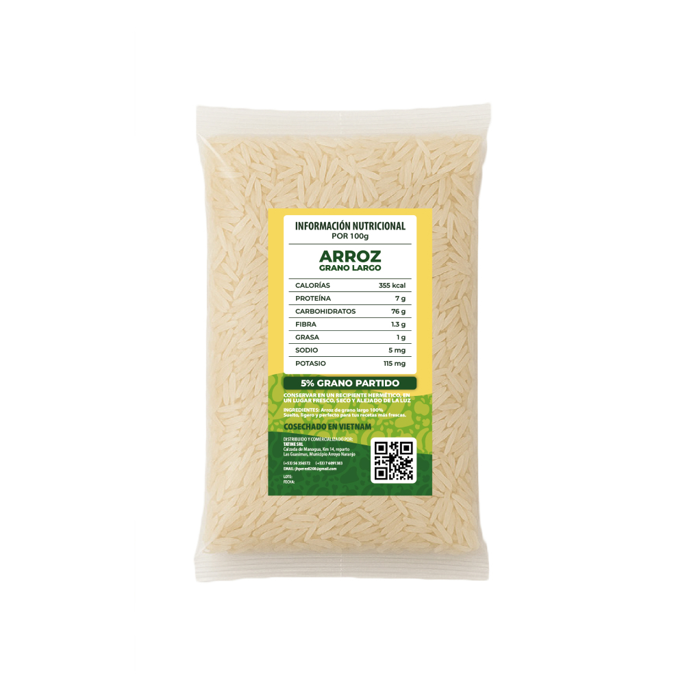 Arroz de grano largo Campo Vivo (2 x 1 kg / 2.2 lb) - Miniatura 3