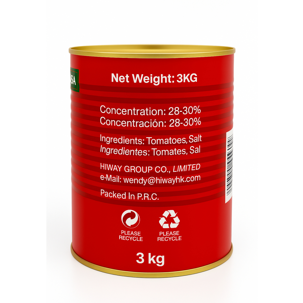 Pasta de tomate Mansana Roja (3 kg / 6.6 lb) - Miniatura 2