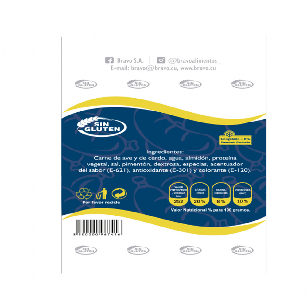 Masa de butifarra Bravo (400 g / 14.10 oz) - Miniatura 2