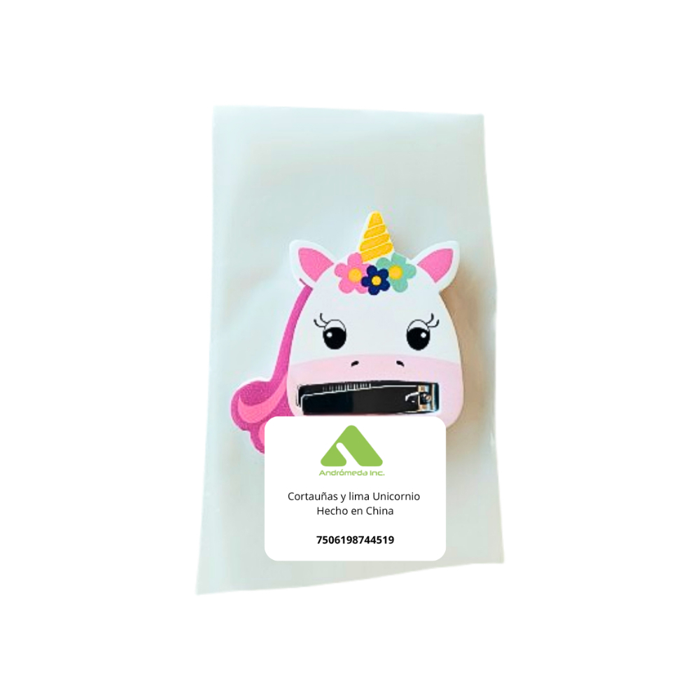 Cortauñas y lima Unicornio Andrómeda INC - Miniatura 4