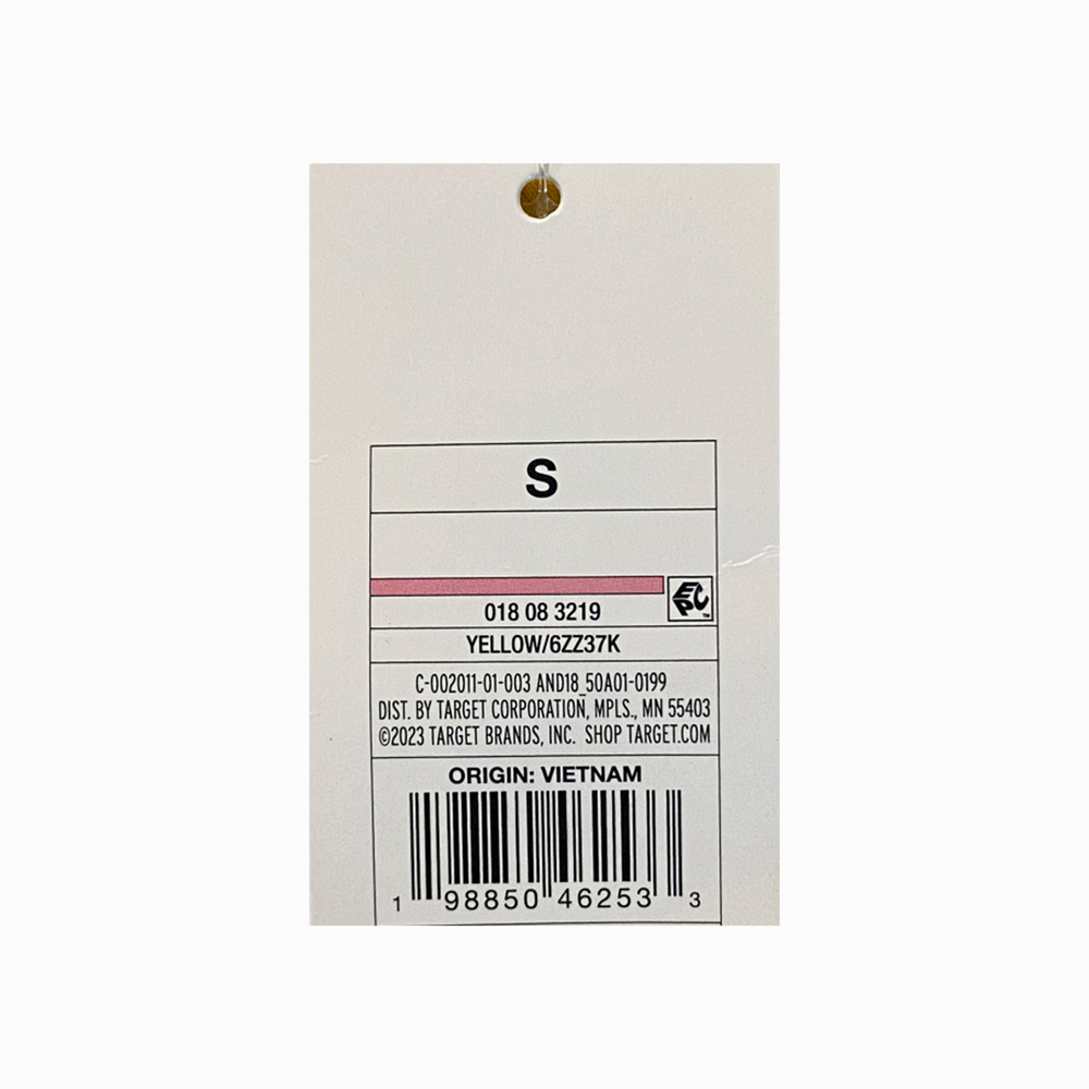 Camiseta de tirantes de punto con icono bordado para mujer color amarillo A New Day (Talla - S) - Miniatura 2