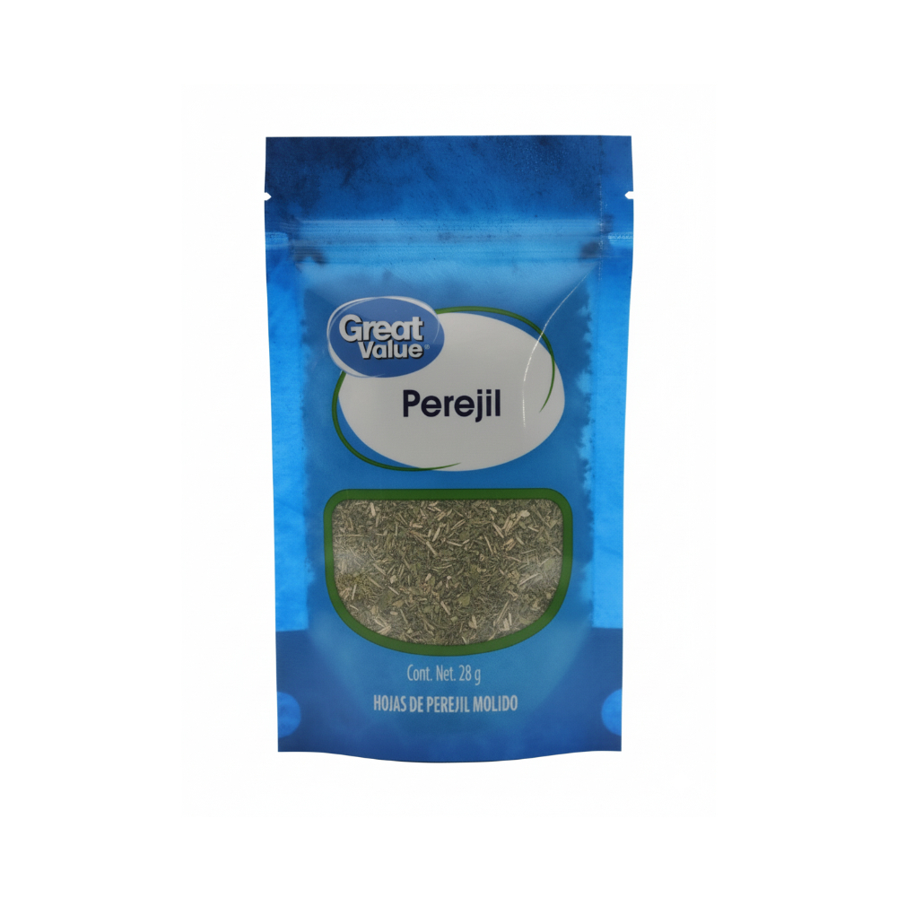 Hojas de perejil molido Great Value (26 g) - Miniatura 3