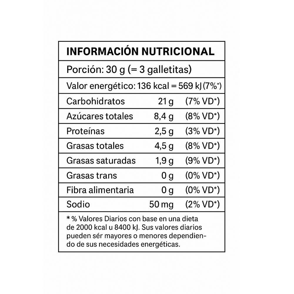 Galletas rellenas sabor a limón Fofinho (110 g / 3.88 oz) - Miniatura 4