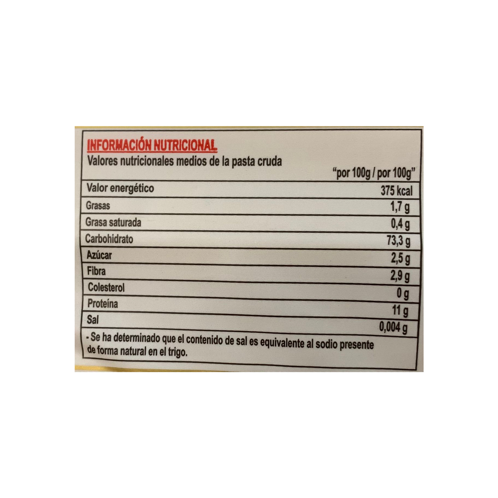 Espaguetis Lucy (500 g / 1.10 lb) - Miniatura 2