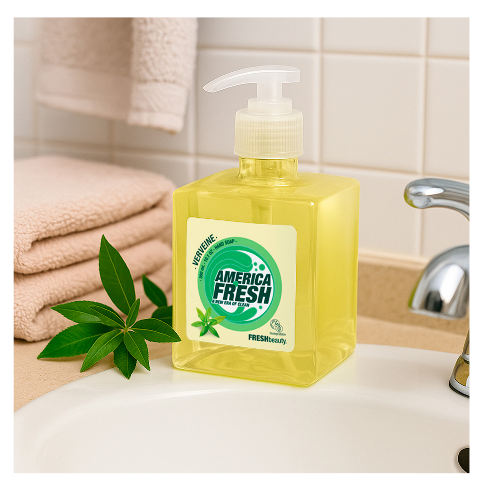 Jabón líquido de verbena para manos América Fresh (300 ml / 10.10 oz) - Miniatura 4