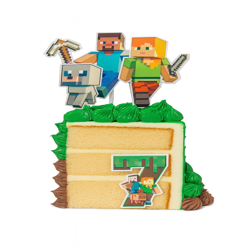 Cake Minecraft Dulcecito (18 personas) - Miniatura 2