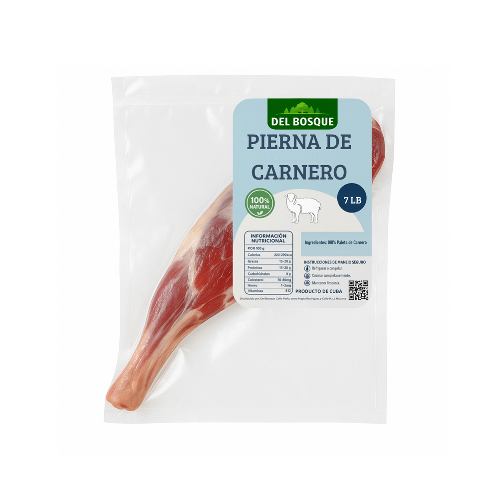 Pierna de carnero Del Bosque (3.17 kg / 7 lb) - Imagen 1