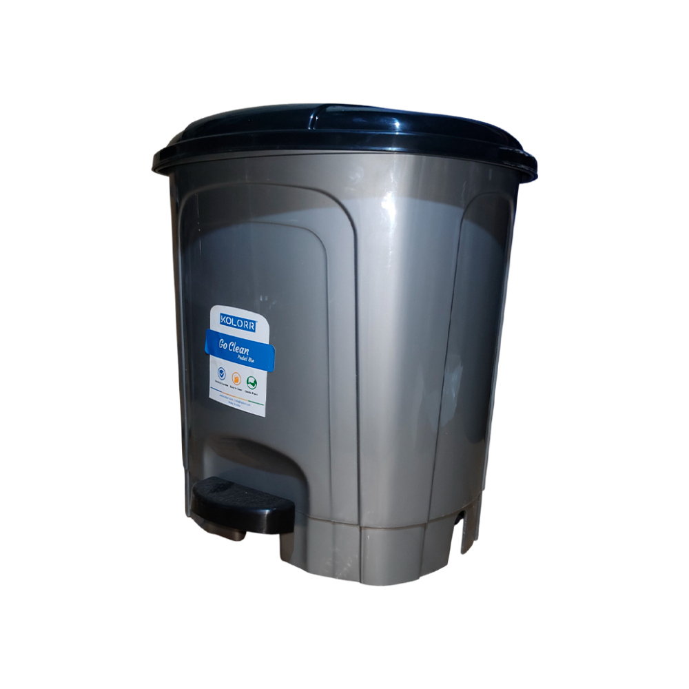 Basurero de polipropileno - contenedor de plástico - con tapa Kolorr (6.5 L) - Miniatura 2