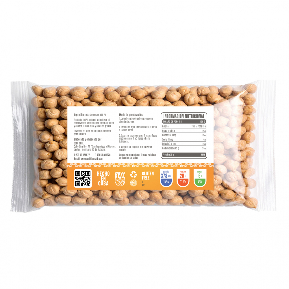 Garbanzos Cosecha Real (500 g / 1.1 lb) - Miniatura 2