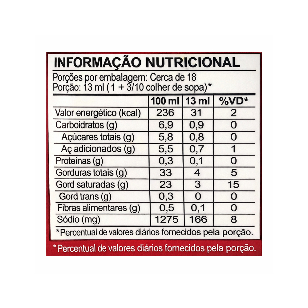 Salsa para ensalada italiano Castelo (236 ml) - Miniatura 3