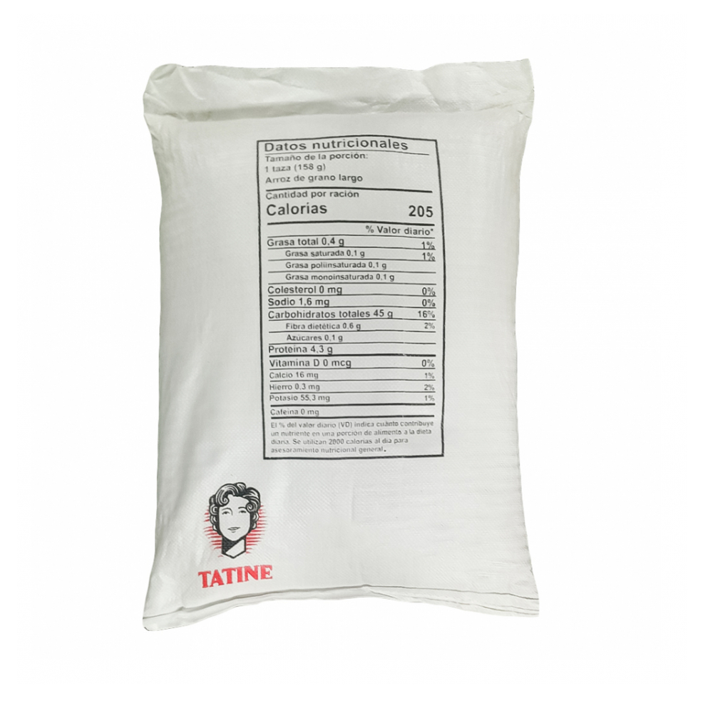 Arroz de grano largo 5% de grano partido Tatine (6 x 25 kg / 55.1 lb) - Miniatura 3