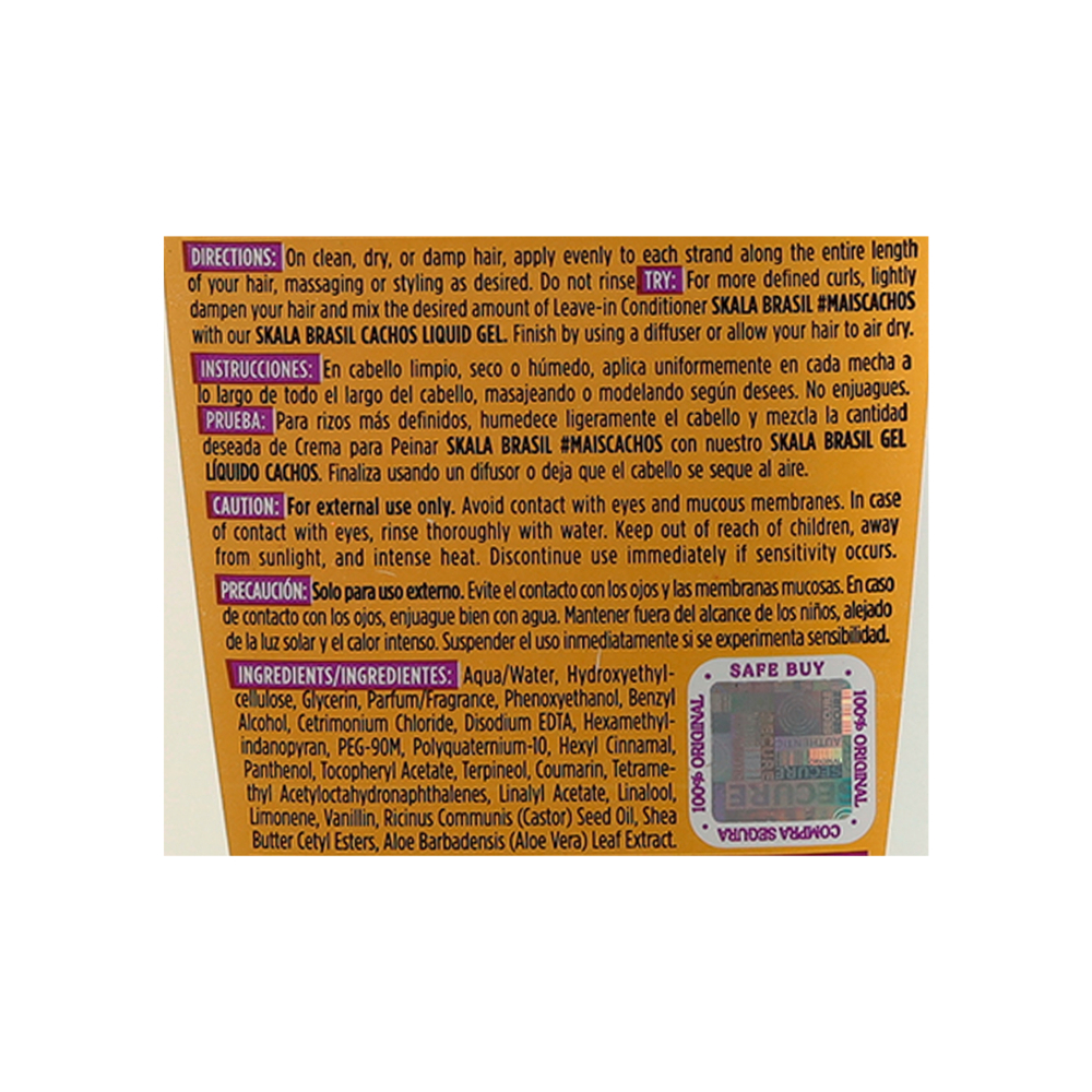 Gel líquido para definir rizos Cachos Skala (250 g / 8.8 oz) - Miniatura 3