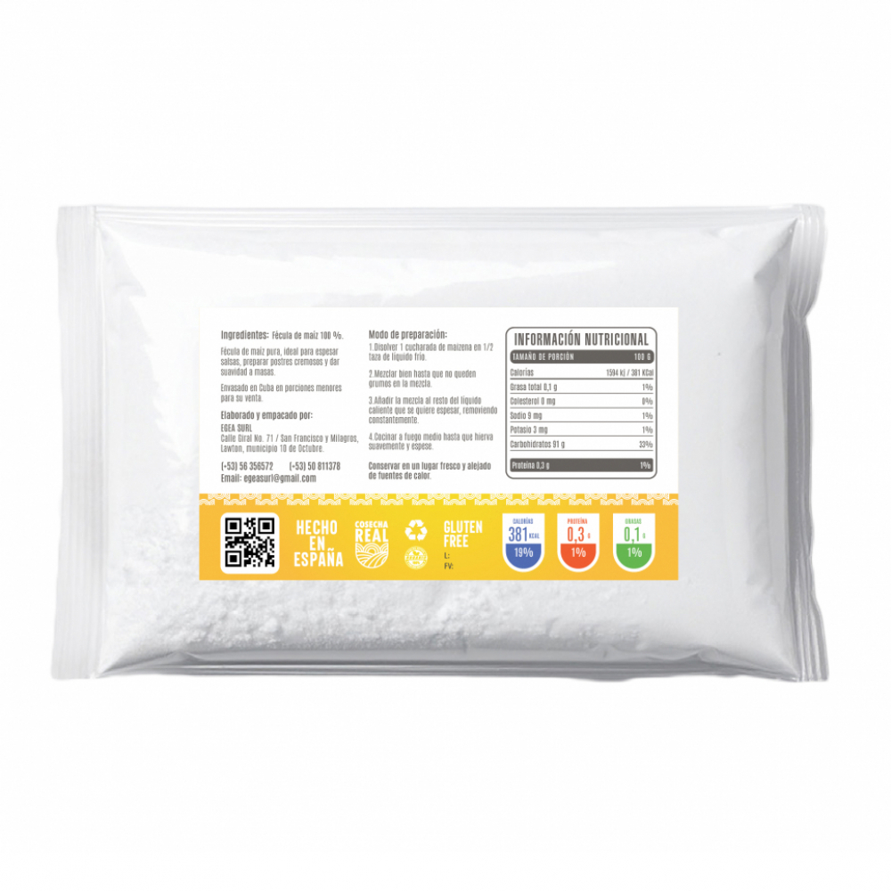 Maicena Cosecha Real (10 x 1 kg / 2.2 lb) - Miniatura 2
