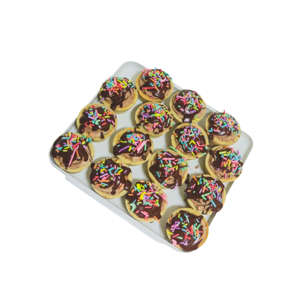 Dulce Tartaleta de Nata de Chocolate Yanelis Cake (20 U) - Miniatura 3