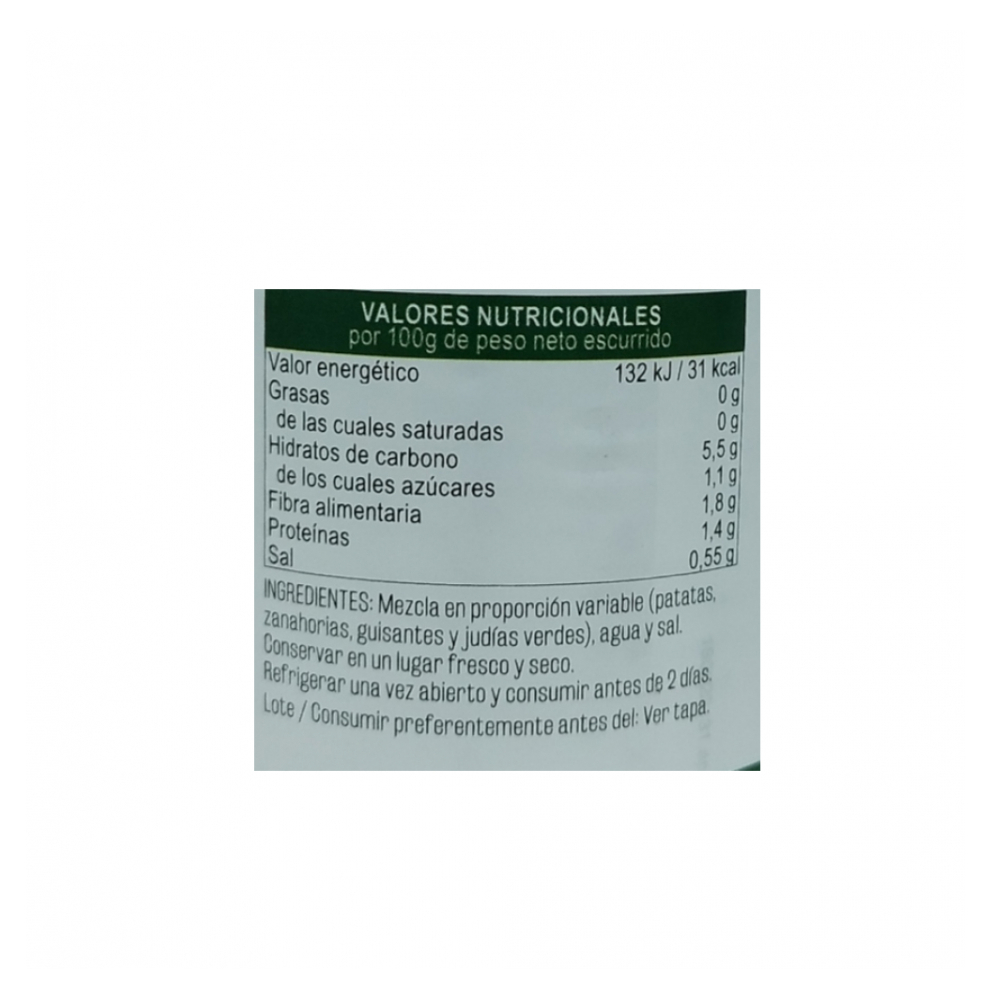 Macedonia de verduras al natural Vima Foods (390 g / 13.75 oz) - Miniatura 4