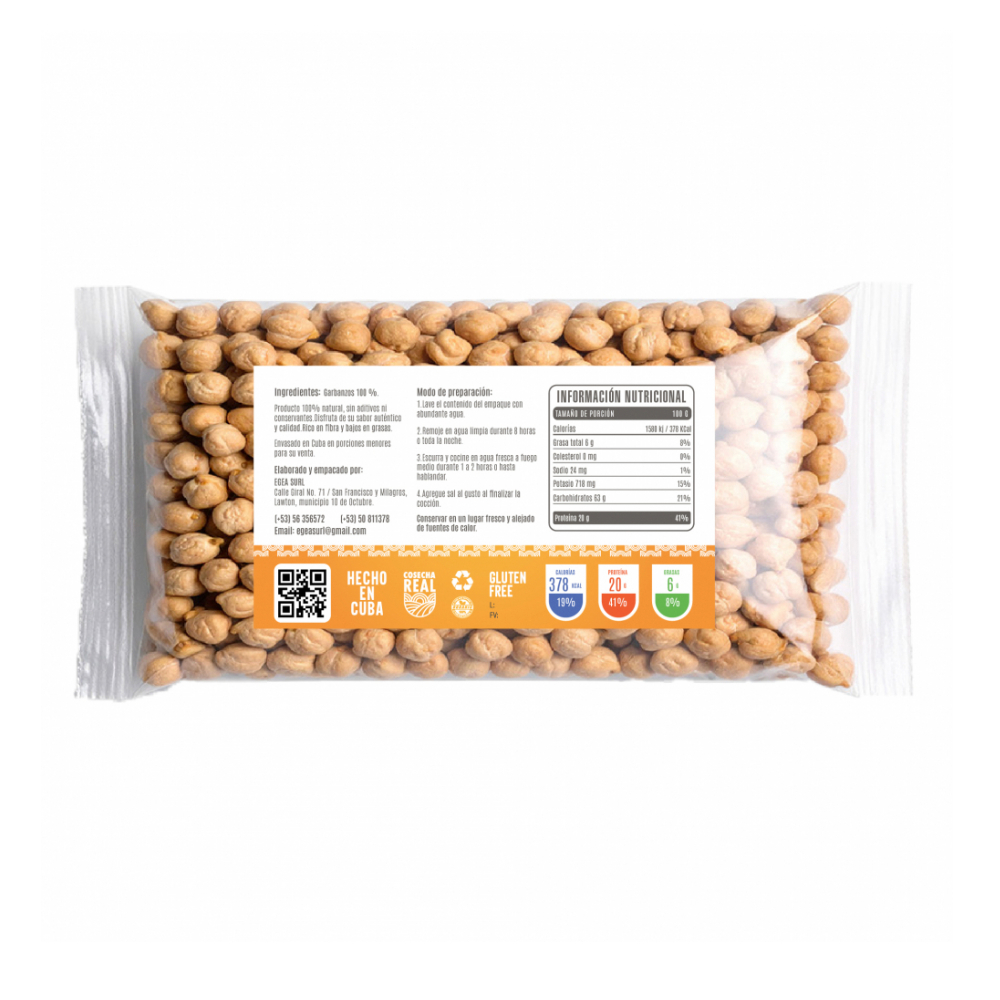 Garbanzos Cosecha Real (6 x 500 g / 1.1 lb) - Miniatura 3