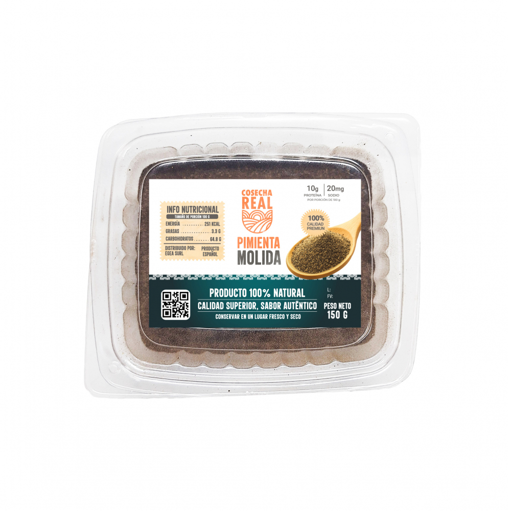 Pimienta molida Cosecha Real (150 g / 5.29 oz) - Miniatura 2