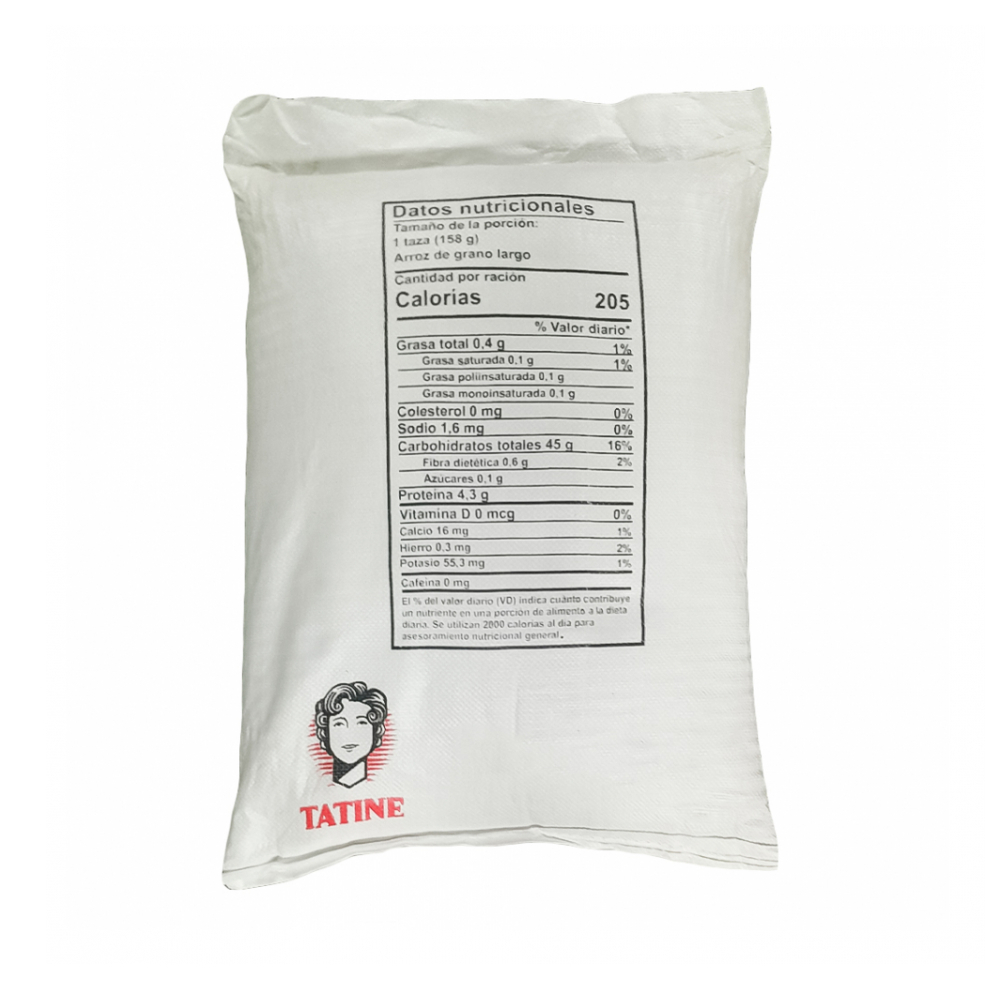 Arroz de grano largo 5% de grano partido Tatine (3 x 25 kg / 55.1 lb) - Miniatura 3